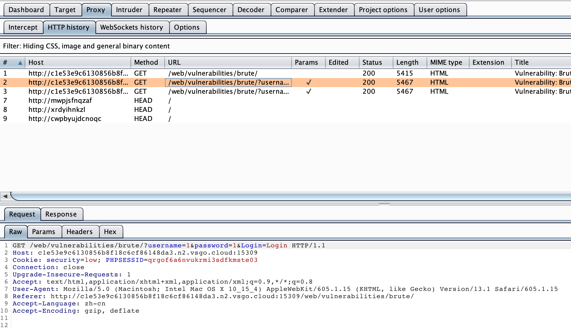 Http History